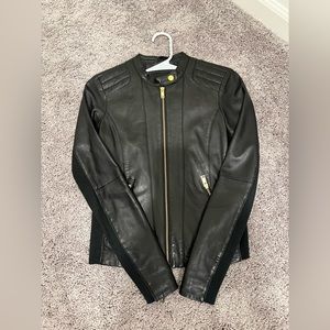 Y.A.S. - black real leather jacket